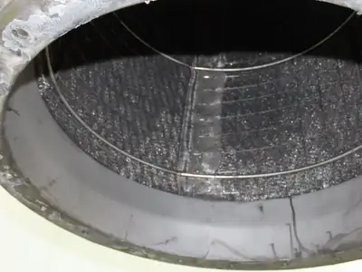 Rembe GmbH Q-Rohr 3 SS Dust Collector Flame Filter 600/24" Rupture Disc