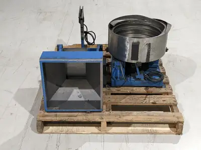 Used VIBRA-FLIGHT FEEDER SYSTEM W/ BOWL, INLINE, HOPPER, FC-102 PLUS Vibratory Feeders | Maverick Industrial Sales #1109923