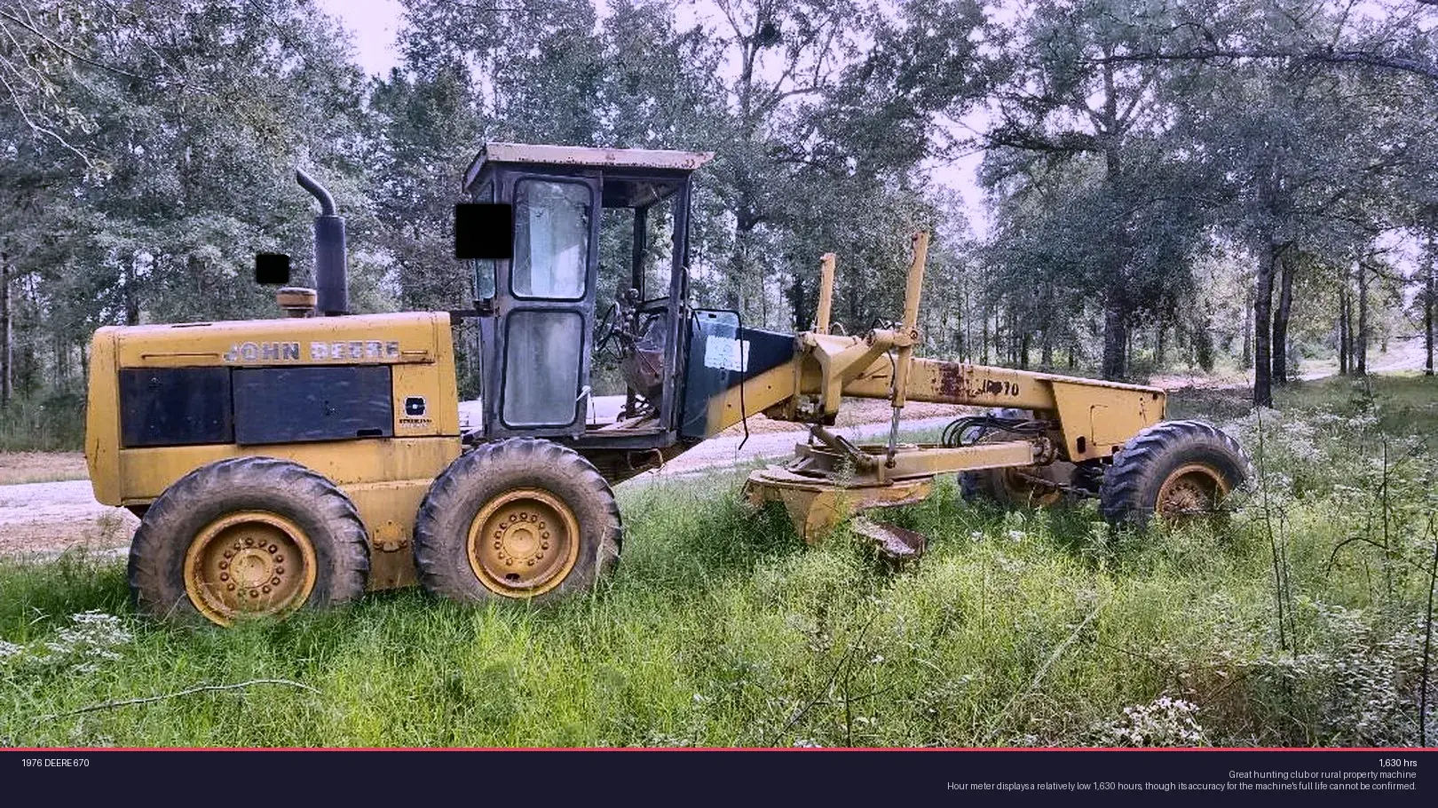 Used 1976 DEERE 670 Motor Graders Louisiana US | Proxy Equipment #1383597