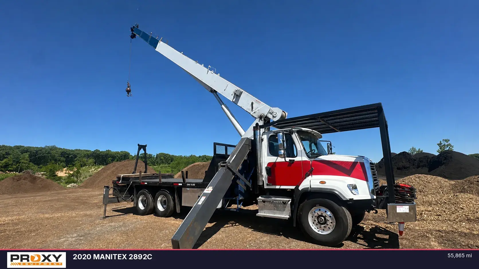 Used 2020 MANITEX 2892C Bucket (boom) trucks New Jersey US | Proxy Equipment #1388844