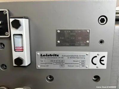 USED LEISTRITZ CORPORATION ZSE 27 HP-PH-40D