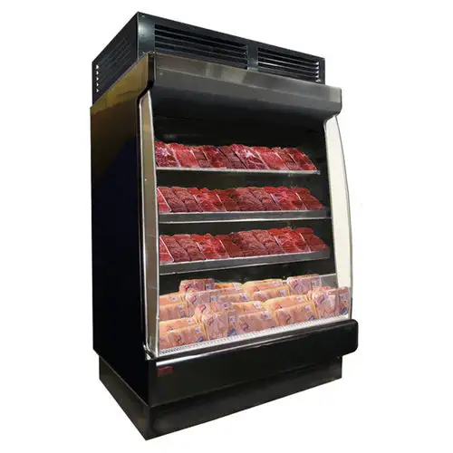 Howard-McCray 51" Vertical Open Air Cooler w/ (4) Levels, 115/208-230v/1ph (SC-OM35E-4L-LB-B)