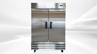 171-0361 54" 2 Door Reach In Self Contained Freezer