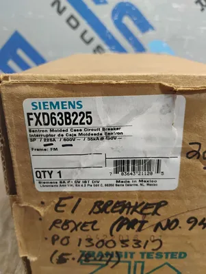 SIEMENS FXD63B225 Electrical/PLC/Automation | ESS Industrial Equipment Sales (3)