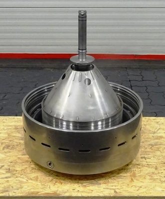 Westfalia MSD 130-01-076 warm milk separator, 316 SS.