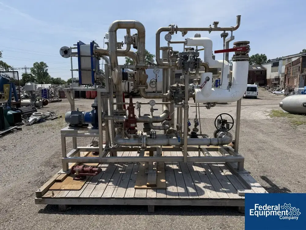 Used Alfa Laval Alfa Laval Temperature Control Skid, S/S Boilers Ohio US | Federal Equipment Company #1337924