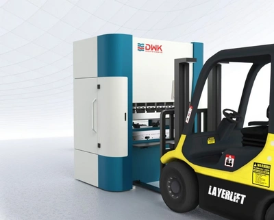 DWK S-Series CNC Electro-Hydraulic Press Brake, brand new, showroom machine, VIDEO