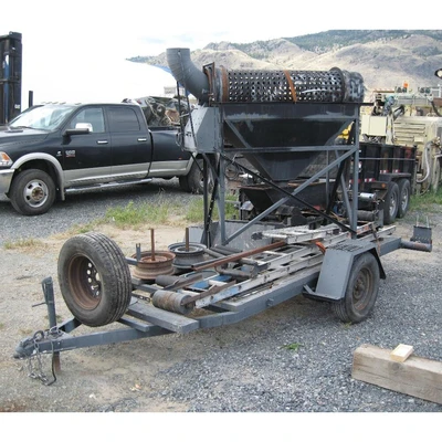 15in Dia. x 57.5in Long Portable Trommel