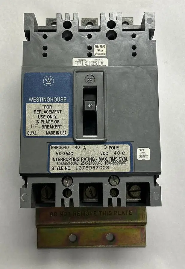 New | in-Stock WESTINGHOUSE RHF3040 Miscellaneous Equipment (Electrical & Power) | Surplus Asset Holdings #1197543