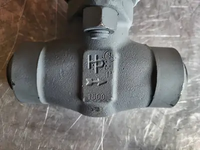 1" Class 1500 Globe Valve B16.34