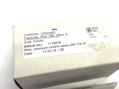 New | in-Stock Festo Precision Pressure Regulator, Piloted Diaphragm, 159502 Air Pressure Regulators Michigan US | Maverick Industrial Sales #1470276