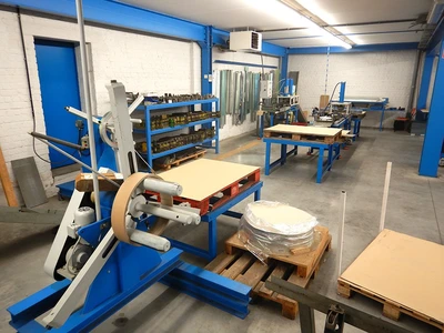 USED FESTO DECOILING & PUNCHING LINE