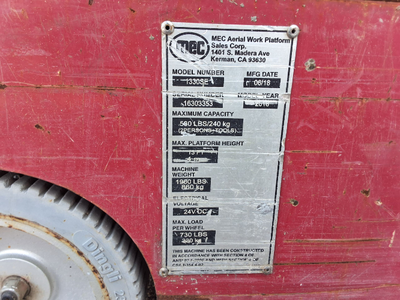 Used 2018 1330SE MEC Scissor Lifters North Carolina US | Stack Equipment #1418903
