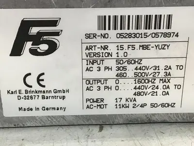 USED KEB 15.F5.MBE-YUZY