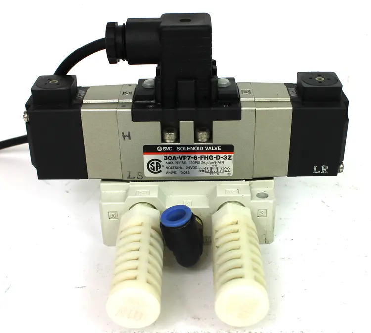 Used SMC 30A-VP7-6-FHG-D-3Z Solenoid Valves | Industrial Parts R Us Inc. #365963