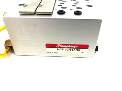 Used Humphrey Pneumatic Manifold Block/Base 4-Station Parts (Hydraulics and Pneumatics) Michigan US | Maverick Industrial Sales #1398003