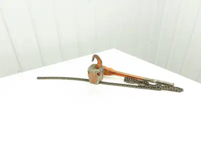Yale AG2 Pull Lift Chain Hoist Come A Long #50 Roller Chain 5' Length to Hook