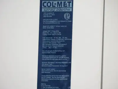 New | in-Stock COL-MET _UNKNOWN_ Gas Heaters Indiana US | Arrow Industrial #921943