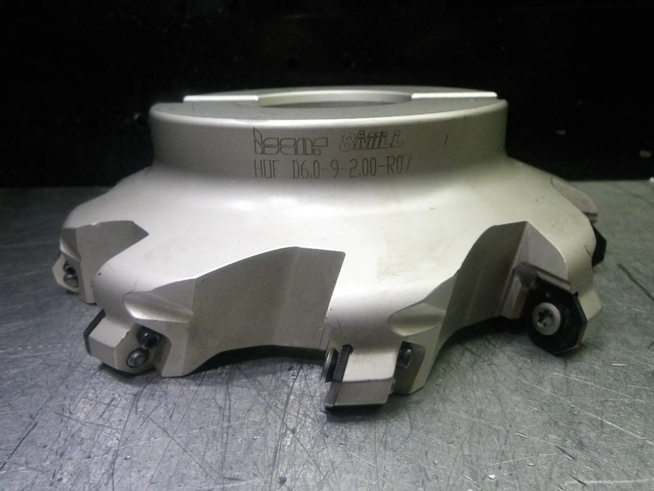 Iscar 6-6.49" Indexable Facemill 2" Arbor HOF D6.0-9-2.00-R07 (LOC2699A)
