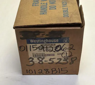 New | in-Stock WESTINGHOUSE MCP0358CR Miscellaneous Equipment (Electrical & Power) | Surplus Asset Holdings #1188698
