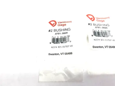 New | in-Stock Vermont Gage 951201700 Drill Bushings Michigan US | Maverick Industrial Sales #1395734