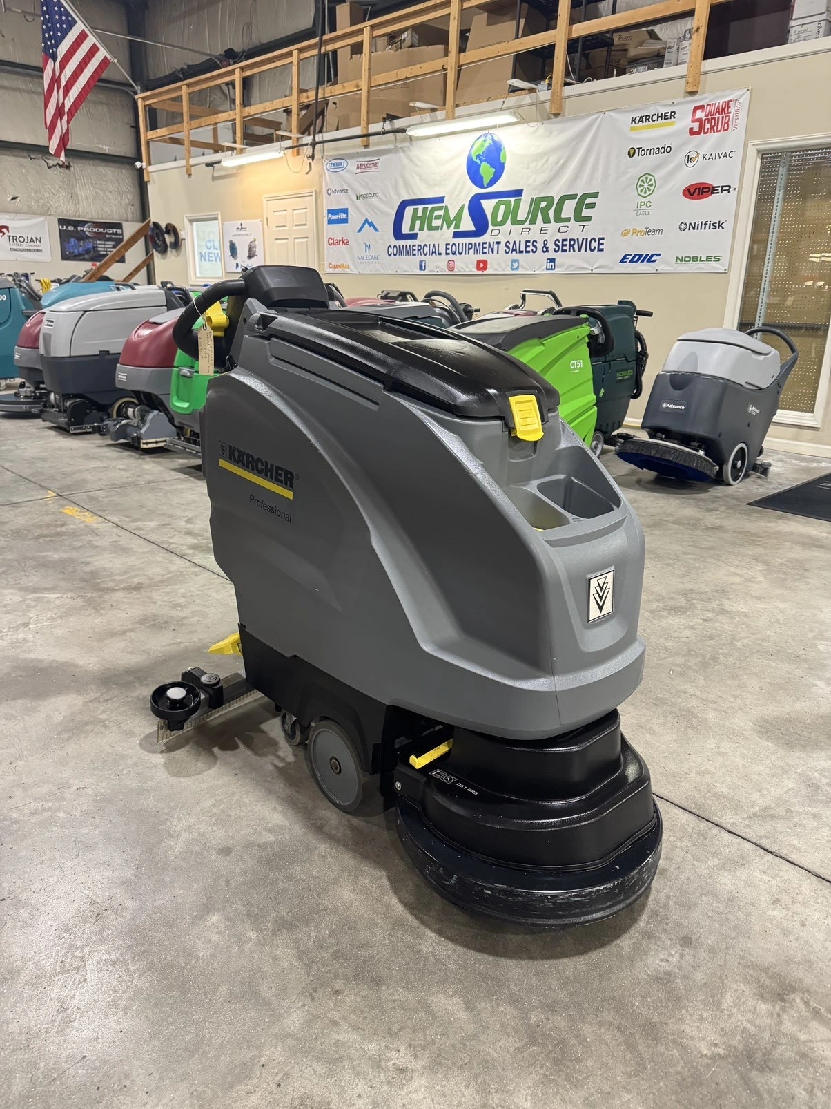 Karcher B40 W BP Walk-Behind Scrubber Refurbished