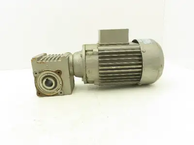 Schubert 4DF71C-4 Gearmotor 30:1 Ratio .37kw 230/460V 3PH 22mm Hollow Shaft