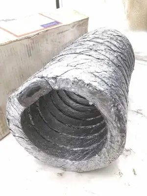 American Braiding 8011 1″ Aluminum Foil Compression Packing 5ft 1000°F -NIB