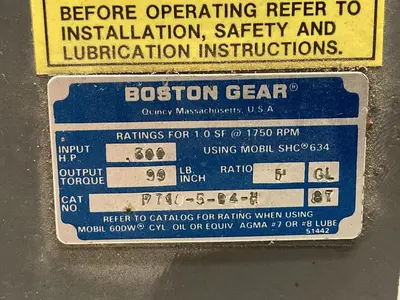 New | in-Stock BOSTON GEAR F710-5-B4-H Speed Reducers | Surplus Asset Holdings #1204346