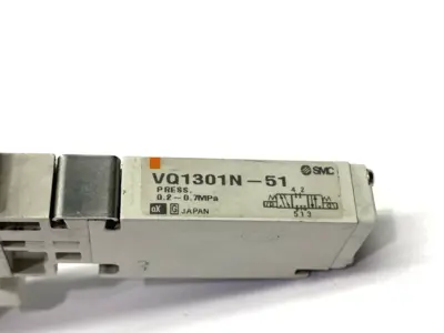 USED SMC PNEUMATIC SOLENOID VALVE 5-PORT 24VDC