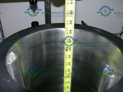 USED BHS FILTRATION STAINLESS STEEL COLUMN SKID W/ 150 PSI COLUMN W/ GATE VALVE