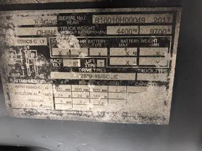 USED 2017 BAOLI KBG25