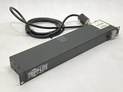 USED TRIPP LITE 6-OUTLET 15A 120V POWER STRIP 15FT CORD W/ HUBBELL HBL4720C