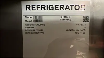 Used Hoshizaki Used Hoshizaki CR1S-FS Stainless Single Door Top Mount Reach In Refrigerator - JJ Refrigerators Illinois US | Falcon Restaurant Supply #1373525