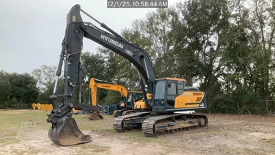 Used 2022 HYUNDAI HX300AL Crawler Excavators North Carolina US | National Equipment Dealers #1422475
