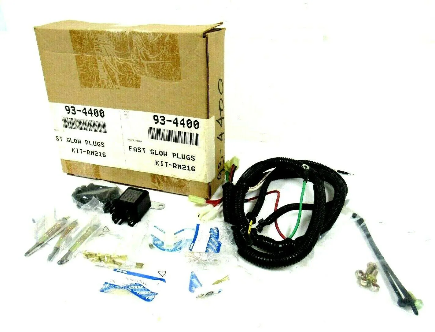 NEW TORO 93-4400 FAST GLOW PLUG KIT REELMASTER RM216 934400