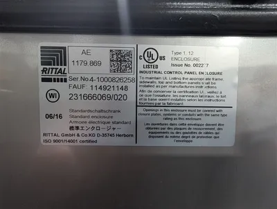 Rittal 1179.869AE Industrial Control Panel Enclosure 1000x1200x300mm New NIB