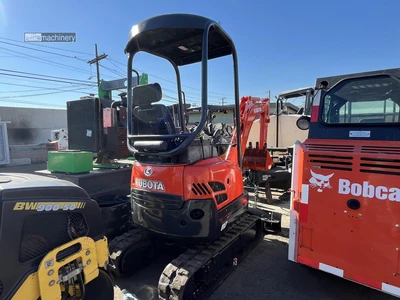 Used 2018 KUBOTA U17 Crawler Excavators - Mini California US | Lillo Machinery #1403816
