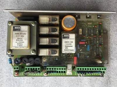 USED SICK OPTIC ELECTRONIC AWS1-133 POWER SUPPLY 115/230VAC