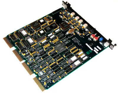 USED HONEYWELL MEASUREX 098067-01 PC BOARD QSCP W/ F/O I/F TYPE II, 05410100