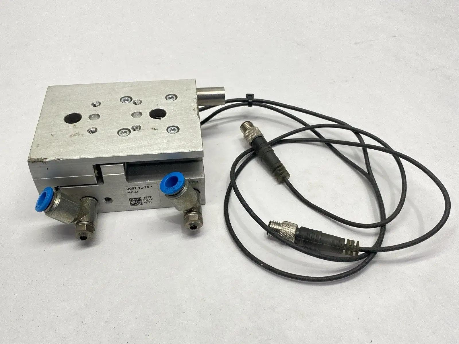 USED FESTO PNEUMATIC GUIDED SLIDE 12MM BORE 20MM STROKE