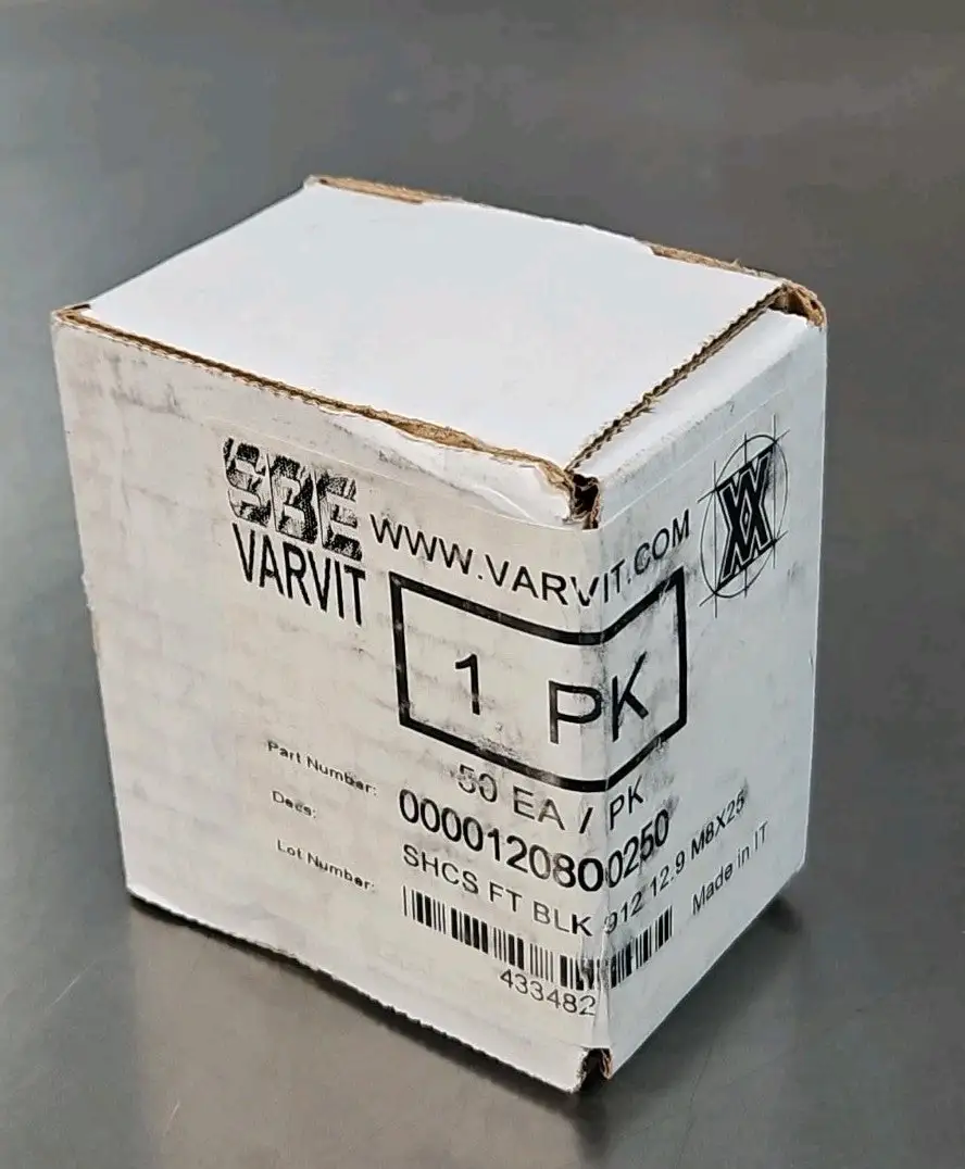 Used VARVIT 912 12.9 M8X25 Nuts & Screws South Carolina US | Palmetto Automation #1160369