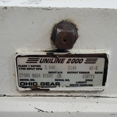 USED Ohio Gear U2300MQ56