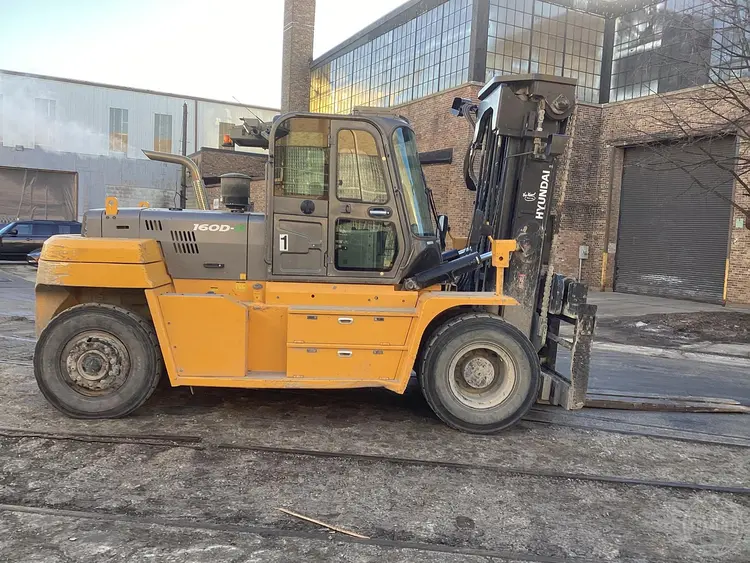 Used 2020 HYUNDAI 160D-9 Internal Combustion Forklifts: Pneumatic Tire Illinois US | Forklift Exchange #1274761