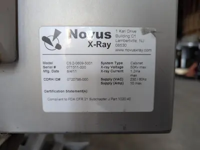 USED NOVUS X-RAY C5