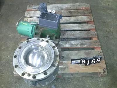 Fisher 10" V150 v-ball control valve