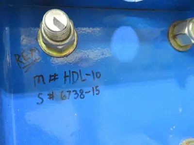 Recycling Equipment Manufacturing Model HDL-10 -10,000 lb. box dumper.  New 2015