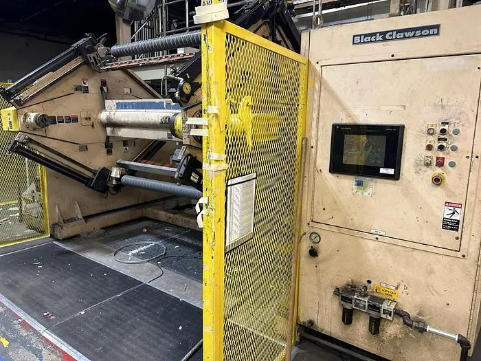 Used BLACK CLAWSON TURRET REWIND Recoilers Pennsylvania US | Global Equipment International, LLC #1362828