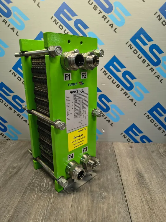 Used FUNKE FP 05-57-1-V-1 10.0 BAR Heat Exchangers South Carolina US | ESS Industrial Equipment Sales #1311381
