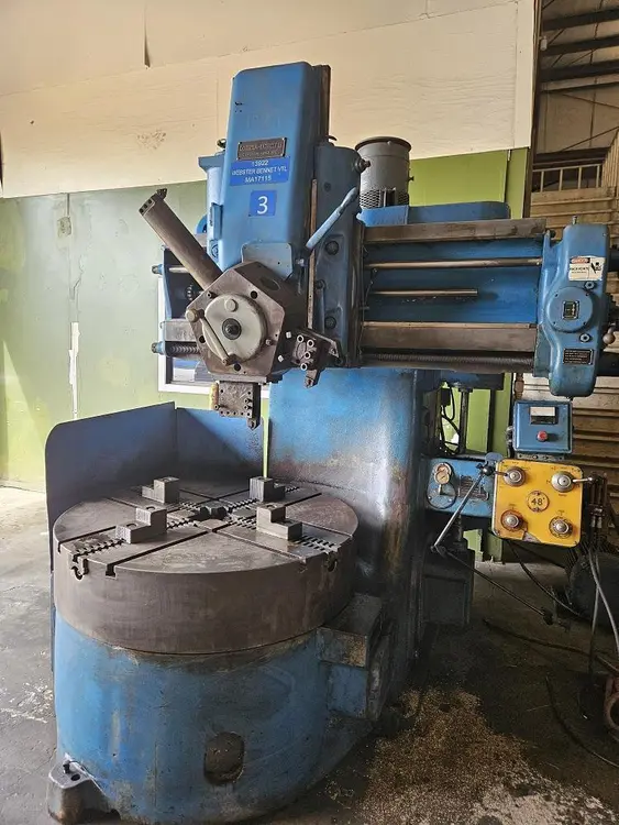 Used WEBSTER & BENNETT DH-48 Vertical Boring Mills (incld VTL) Illinois US | Asset Exchange Corporation 2 #171080